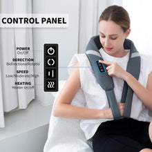 Load image into Gallery viewer, Neck Massager with Heat U Shaped Shawl Electric Back And Neck Massager Instrument Shiatsu Shoulder Pain Relief Ultralight
