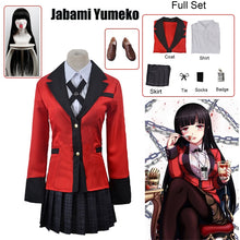 Load image into Gallery viewer, Jabami Yumeko Cosplay Shoes Kakegurui Compulsive Gambler Yumeko Jabami Cosplay Costume and Wigs Halloween Woman Party Costumes
