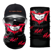 Load image into Gallery viewer, Jack Napier Eric Border Harleen Quinzel Motorcycle Cycling Neck Scarf Mask Bandana Headband Cosplay Masks
