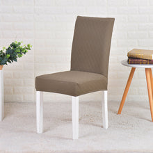 Load image into Gallery viewer, Jacquard Dining Chair Cover Solid Color Spandex Chair Cover For Wedding Hotel Banquet Office Banquet housse de chaise
