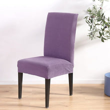 Load image into Gallery viewer, Jacquard Dining Chair Cover Solid Color Spandex Chair Cover For Wedding Hotel Banquet Office Banquet housse de chaise
