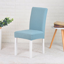 Load image into Gallery viewer, Jacquard Dining Chair Cover Solid Color Spandex Chair Cover For Wedding Hotel Banquet Office Banquet housse de chaise
