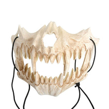 Load image into Gallery viewer, Anime Dragon God Skeleton Half Face Mask Halloween Cosplay Costume Prop X7YA
