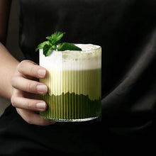 Load image into Gallery viewer, Japanese-Style Ripple Whisky Glass Vertical Lines  Coffee Cup Transparent Beer Mug  Drinking Glass For Juice 2021 Hot Selling

