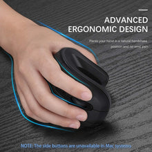 Load image into Gallery viewer, Bluetooth Ergonomic Mouse Magic Vertical Wireless Bluetooth &amp; 2.4G USB Mouse for Laptop Computer Tablet Slient Mice
