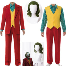 Load image into Gallery viewer, Origin Movie Horror Horror Clown Halloween Party Costume Clown Wig Cosplay Green Synthetic Hair
