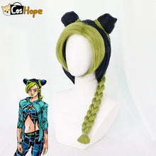 Load image into Gallery viewer, Jojo Bizarre Adventure Cosplay Anime Cosplay Heat Resistant Synthetic Wigs Jolyne Cujoh Kujo Cosplay Stone Ocean Cosplay
