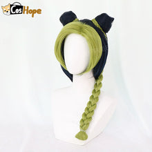 Load image into Gallery viewer, Jojo Bizarre Adventure Cosplay Anime Cosplay Heat Resistant Synthetic Wigs Jolyne Cujoh Kujo Cosplay Stone Ocean Cosplay
