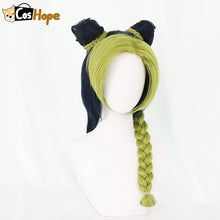 Load image into Gallery viewer, Jojo Bizarre Adventure Cosplay Anime Cosplay Heat Resistant Synthetic Wigs Jolyne Cujoh Kujo Cosplay Stone Ocean Cosplay
