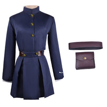 Load image into Gallery viewer, Kaisen Kugisaki Nobara Cosplay Costume Top Skirt Coat Women Uniform Waist Arms Bag Wig Full Set Halloween  Costumes
