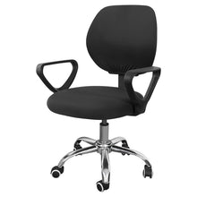 Load image into Gallery viewer, Office Chair Cover Solid Computer Chair Cover Spandex Stretch Armchair Seat Case 2 Pieces Removable and Washable
