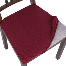 Load image into Gallery viewer, Stretch Elastic Dining Room Chair Seat Covers Universal Removable Washable Cover Protector Cushion Slipcover
