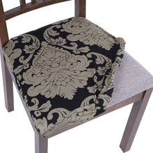 Load image into Gallery viewer, Stretch Elastic Dining Room Chair Seat Covers Universal Removable Washable Cover Protector Cushion Slipcover
