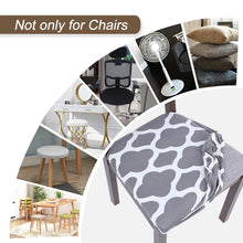 Load image into Gallery viewer, Stretch Elastic Dining Room Chair Seat Covers Universal Removable Washable Cover Protector Cushion Slipcover
