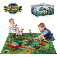 Load image into Gallery viewer, Jurassic Park Dinosaurs Toy Animal Jungle Set T Rex Dinosaur Excavation Educational Boys Children Toys for Kids 2 to 4 Years Old
