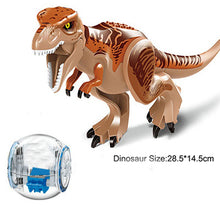 Load image into Gallery viewer, Jurassic Dinosaur Park Dinos World Building Blocks Animals Tyrannosaurus Rex Indominus I-Rex Blue Figures Triceratops Toys
