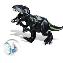 Load image into Gallery viewer, Jurassic Dinosaur Park Dinos World Building Blocks Animals Tyrannosaurus Rex Indominus I-Rex Blue Figures Triceratops Toys
