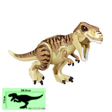 Load image into Gallery viewer, Jurassic Dinosaur Park Dinos World Building Blocks Animals Tyrannosaurus Rex Indominus I-Rex Blue Figures Triceratops Toys
