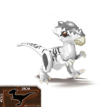 Load image into Gallery viewer, Jurassic Dinosaur Park Dinos World Building Blocks Animals Tyrannosaurus Rex Indominus I-Rex Blue Figures Triceratops Toys
