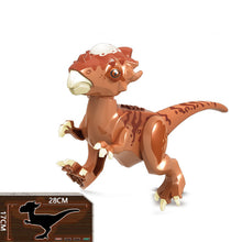 Load image into Gallery viewer, Jurassic Dinosaur Park Dinos World Building Blocks Animals Tyrannosaurus Rex Indominus I-Rex Blue Figures Triceratops Toys
