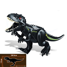 Load image into Gallery viewer, Jurassic Dinosaur Park Dinos World Building Blocks Animals Tyrannosaurus Rex Indominus I-Rex Blue Figures Triceratops Toys
