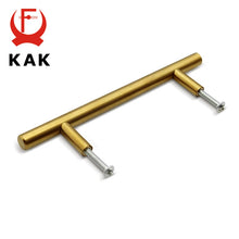 Load image into Gallery viewer, Doorknob  2" ~ 20'' Gold Kitchen Door T Bar Straight Handle Knobs Cabinet Pull Diameter 10mm Stainless Steel Handles Furniture Handle
