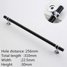 Load image into Gallery viewer, Doorknob Modern Zinc Alloy Black Gold Door Handles Kitchen Cabinet Handles Solid Drawer Knobs Fashion Furniture Handle Hardware
