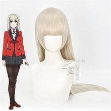 Load image into Gallery viewer, Kakegurui Cosplay Jabami Yumeko Role Playing Wigs Halloween Cosplay Black Straight Color Long Wig
