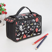 Load image into Gallery viewer, Pencil Case Big 36/48/72 Holes Penal for Girls Boys Pen Box Large Storage Cartridge Bag
