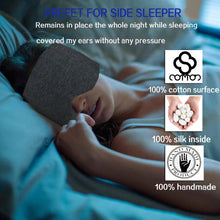 Load image into Gallery viewer, Cotton Sleeping Eye Mask Cover Shade Patch Women Men Blindfold Sleep Aid Masks Eyeshade Travel Relax Rest Night Eyemask Eyepatch
