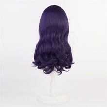 Load image into Gallery viewer, Katsuragi Misato Cosplay Wig Women Purple Long Wavy Fake Hair Katsuragi Anime Role Play Wigs
