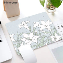 Load image into Gallery viewer, Kawaii Anime Small Mouse Pad Waterproof Desktop Cute Green Plant Mousepad Non-slip Desk Mat Gaming Accessories Cartoon Rug Gifts
