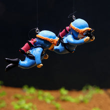 Load image into Gallery viewer, Kawaii Resin Frogman Aquarium Ornaments Interesting Floating Decoration Artificial Mini Diver Fish Tank Aquarium Accessories
