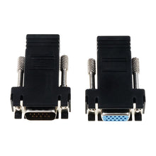 Load image into Gallery viewer, Extender Male to LAN CAT5 CAT6 RJ45 Network Ethernet Cable Female Adapter Computer Extra Switch Converter
