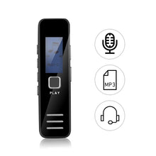 Load image into Gallery viewer, Kebidumei Mini Voice Recorder Pen MP3 Player Digital Voice Recorder 20-hour Recording Support TF Card Recording Dictaphone
