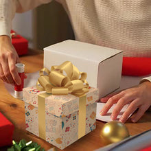 Load image into Gallery viewer, Christmas Art Craft Paper Snowflake Print Wrapping Paper New Year Xmas Party Wedding Flowers Packaging Supplies Diy Craft Paper
