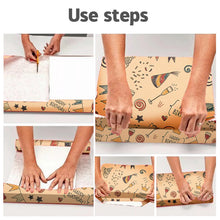 Load image into Gallery viewer, Christmas Art Craft Paper Snowflake Print Wrapping Paper New Year Xmas Party Wedding Flowers Packaging Supplies Diy Craft Paper
