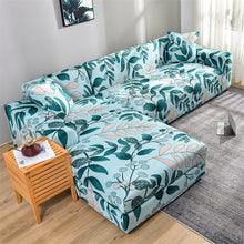 Load image into Gallery viewer, Plain Corner Sofa Covers for Living Room Elastic Spandex Couch Cover Stretch Slipcovers L Shape Sofa Need Buy 2pcs Sofa Cover
