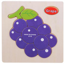 Load image into Gallery viewer, Kids 3D Puzzles Jigsaw Wooden Toys For Children Cartoon Animal Traffic Puzzles Intelligence Children Early Educational Toys
