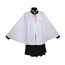 Load image into Gallery viewer, Kids Adults Demon Slayer Tsuyuri Kanawo Cosplay Costume  Kimetsu no Yaiba Katana Black Ponytail Wig Battle Suit Uniform
