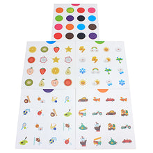 Load image into Gallery viewer, Kids Wooden Puzzle Toy Memory Match Chess Game Blue Memory Chess Children Early Educational Family Party Table Game for Children
