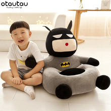 Load image into Gallery viewer, Children Cartoon Sofa Cover Boy Prince Soft Velvet Beanbag Chair Pouf Ottoman Armchair Cute Couch Seat Puff Futon Kids Furniture
