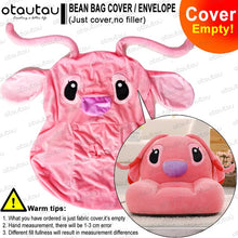 Load image into Gallery viewer, Children Cartoon Sofa Cover Beanbag Chair Cute Pouf Ottoman Armchair Couch Soft Velvet Floor Seat Puff Futon Kids Furniture Gift
