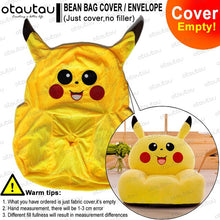 Load image into Gallery viewer, Children Cartoon Sofa Cover Beanbag Chair Cute Pouf Ottoman Armchair Couch Soft Velvet Floor Seat Puff Futon Kids Furniture Gift

