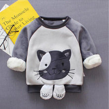 Load image into Gallery viewer, Children Clothes High Quality Baby Girls Boys Pullovers Turtleneck Sweaters Autumn Winter Warm Cartoon clothes wear Kids Sweater
