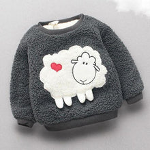 Load image into Gallery viewer, Children Clothes High Quality Baby Girls Boys Pullovers Turtleneck Sweaters Autumn Winter Warm Cartoon clothes wear Kids Sweater

