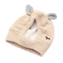 Load image into Gallery viewer, Knitted Hat Winter Warm Puppy Cap Fashion Rabbit Ear Design Beanie for Cute Pet Dog Cat  Puppy Animal Christmas Hat Knitted Hats for dog
