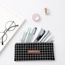 Load image into Gallery viewer, Pencil Case Cute Girls Canvas Pencil Bag Storage Organizer Office School Supply
