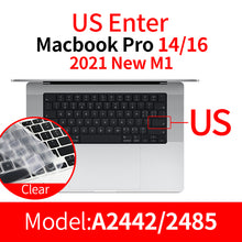 Load image into Gallery viewer, 2PCS Keyboard Protector for Macbook Air Pro 11 12 13 15 16 2020 Thin Silicone
