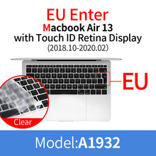 Load image into Gallery viewer, 2PCS Keyboard Protector for Macbook Air Pro 11 12 13 15 16 2020 Thin Silicone
